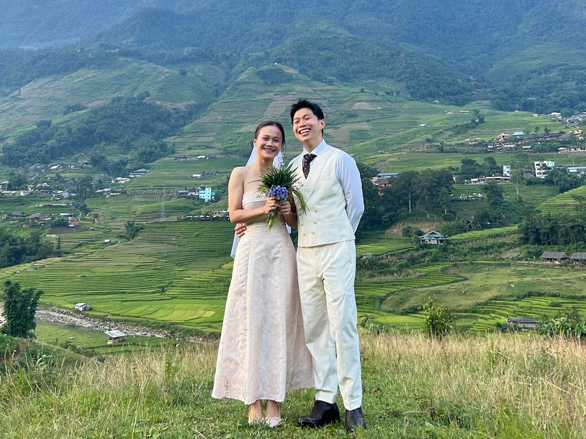 Quỳnh Anh và Sang